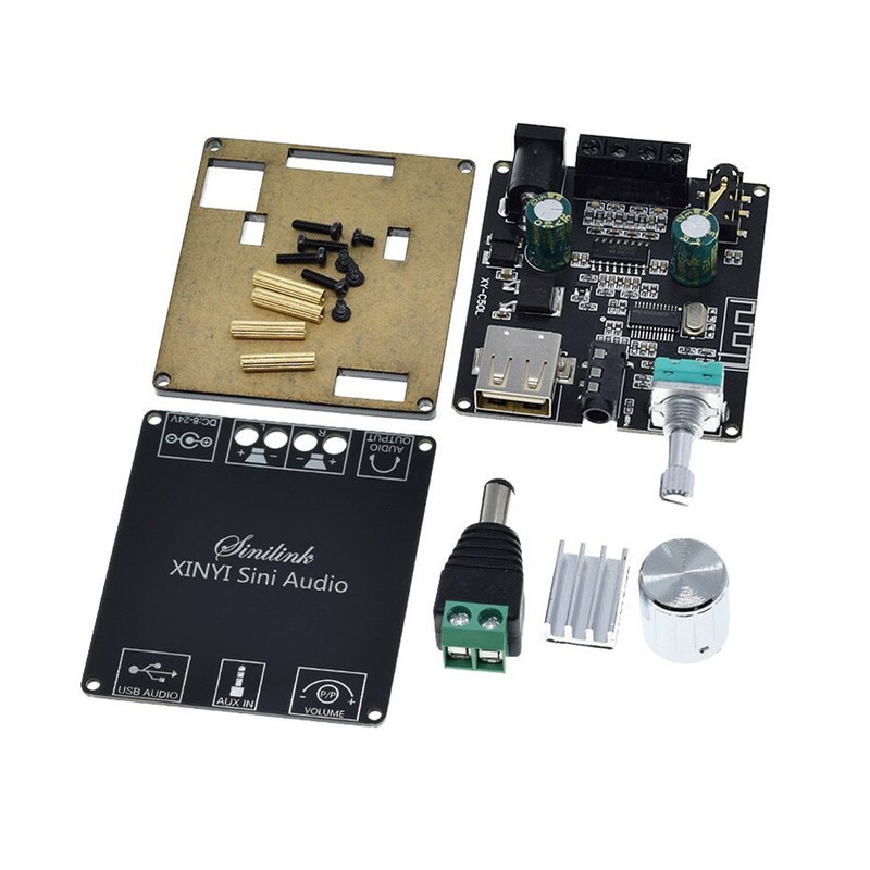 ماژول آمپلی فایر بلوتوثی مدل 50W_X2 کد A type usb