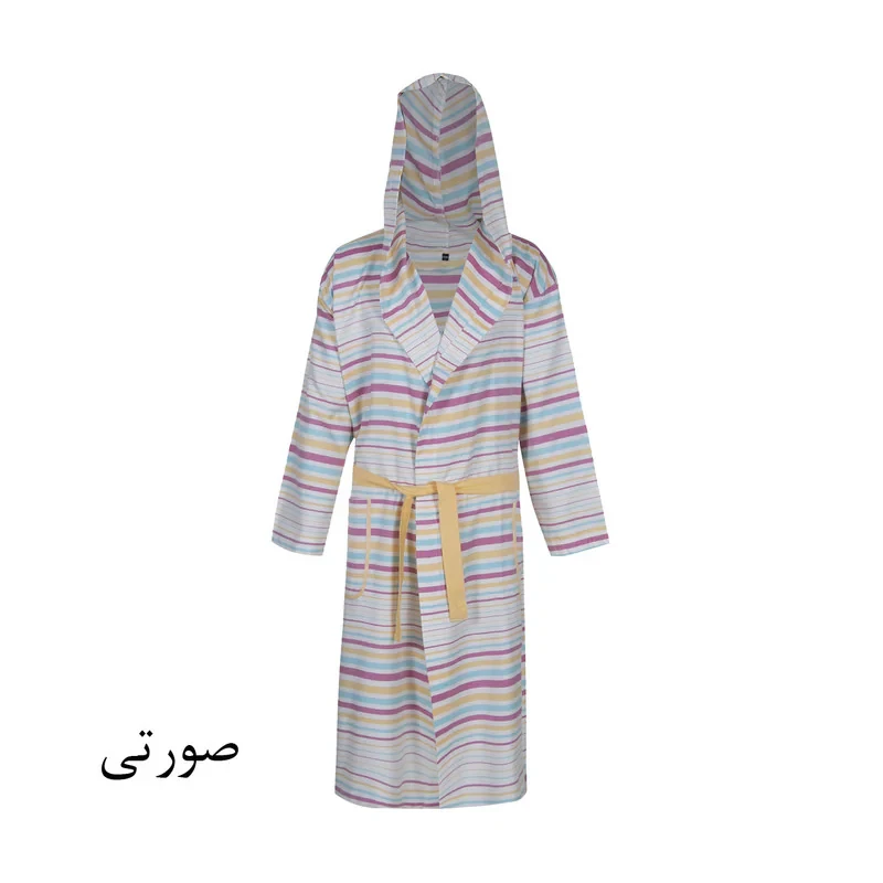 حوله پالتویی ابراهیمی یزد مدل راه راه سایز 125