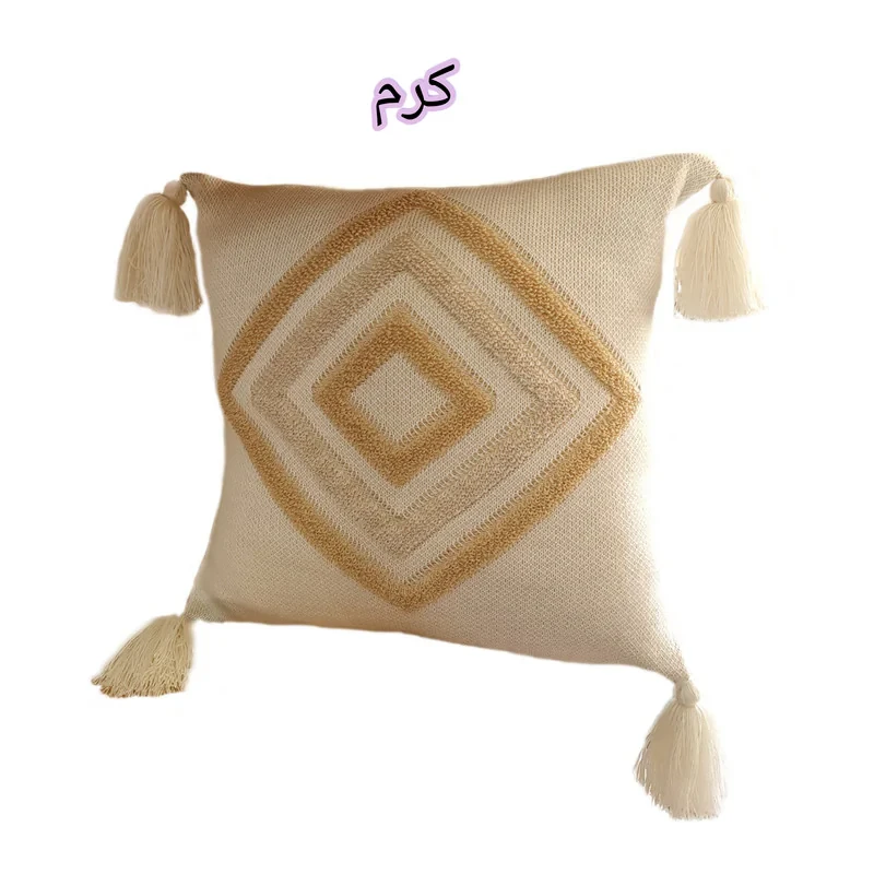 کاور کوسن مدل پانچدوزی سایز 40x40 سانتی متر