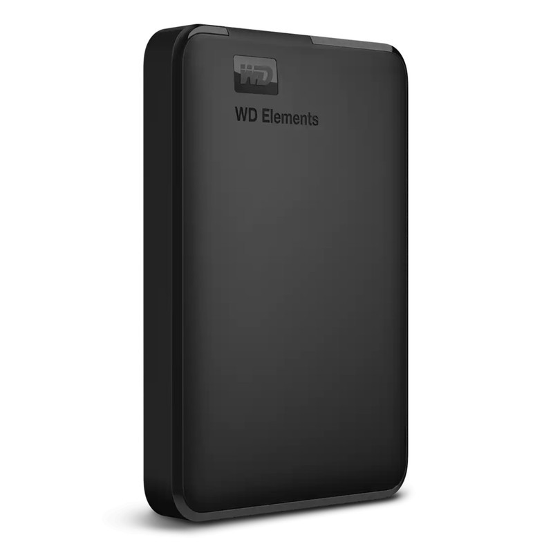 هارد اکسترنال وسترن دیجیتال مدل ELEMENTS ظرفیت یک ترابایت دارای رابط USB Type-A 3.2
