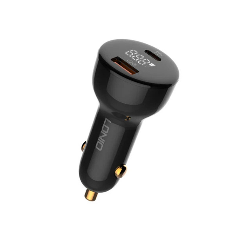 شارژر فندکی 60 وات الدینیو مدل C104
