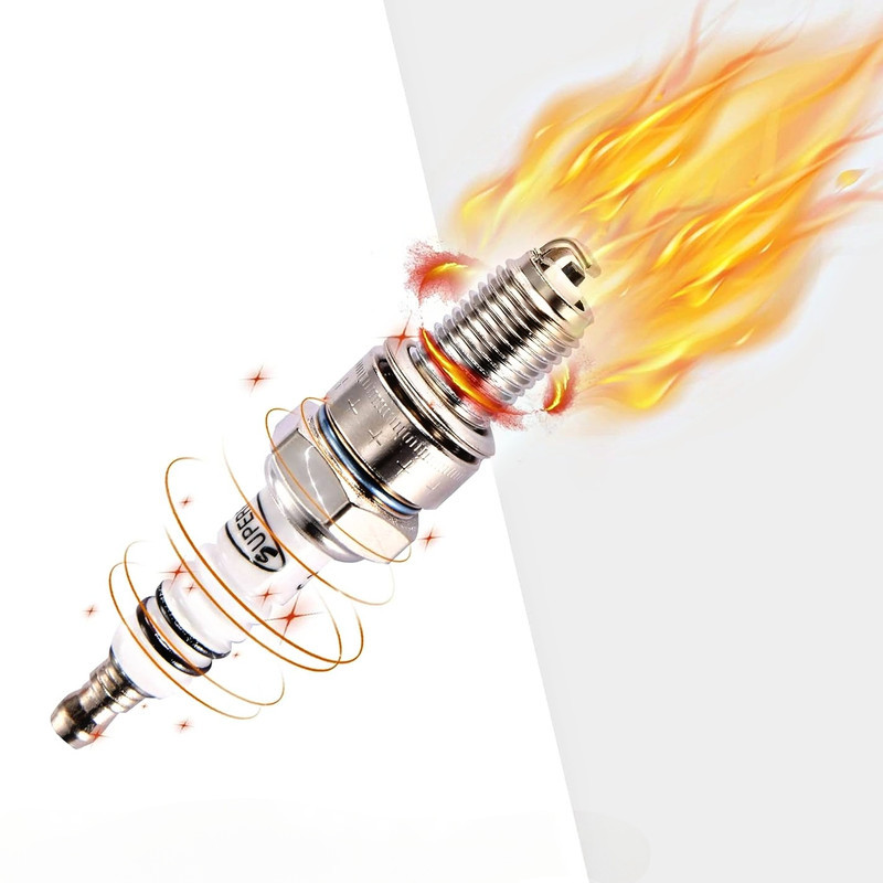شمع موتور سیکلت ان جی کا مدل D8TC 2120