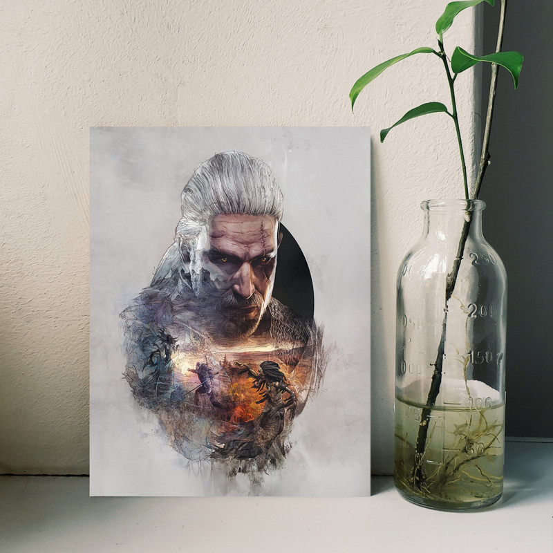 تابلو شاسی مدل گیمینگ ویچر  the witcher  کد 1242