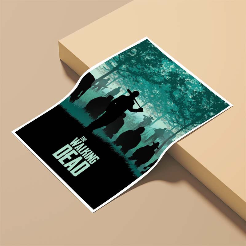 پوستر کارنيکا طرح مردگان متحرک The Walking Dead کد 62264 مجموعه 8 عددی