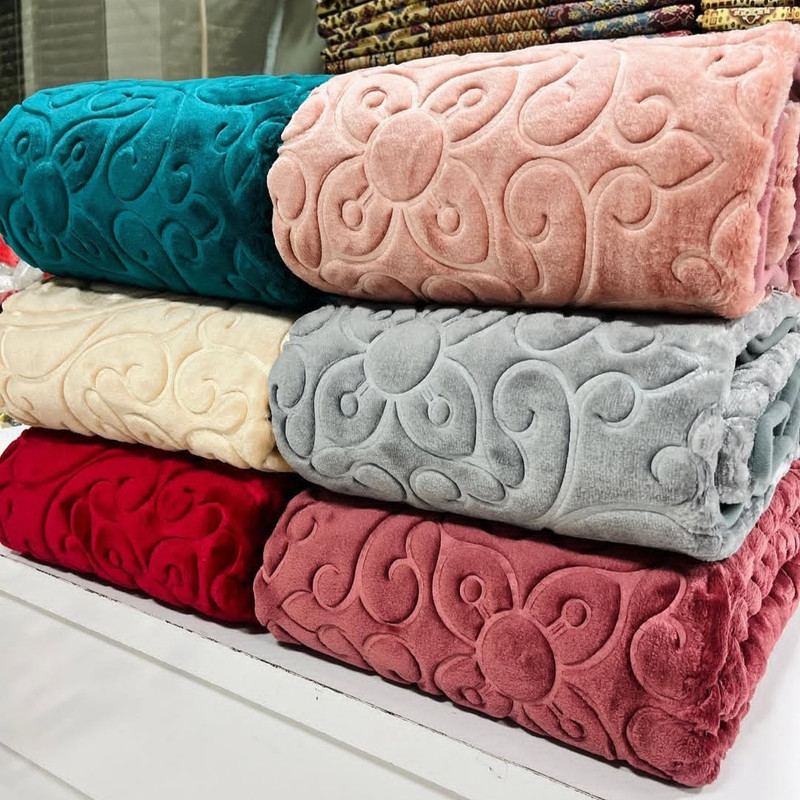 پتو گلبافت مدل برتر سایز 220×160 سانتی متر