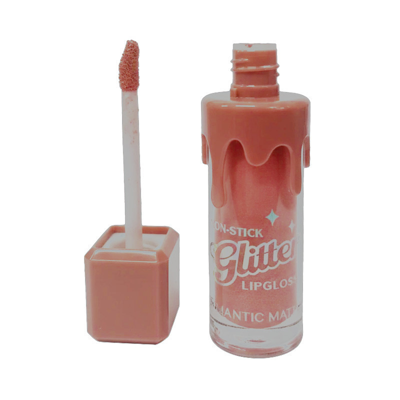 رژ لب مایع اکلیلی رومانتیک میت مدل Glitter شماره 171