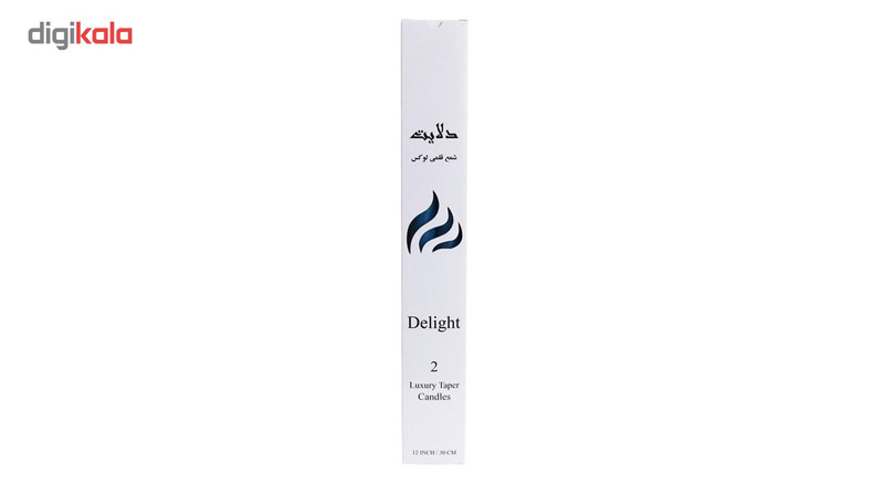 شمع مینا مدل Delight 11002B02 بسته 2 عددی