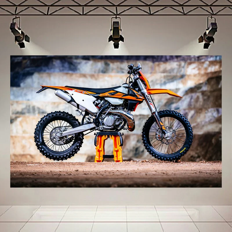 پوستر طرح موتور کراس مدل KTM EXC TPI کد AR24080