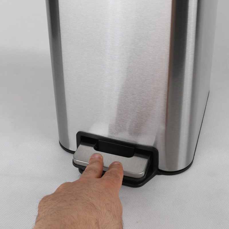 سطل زباله پدالی دلفین کد Ev-7708 گنجایش 20 لیتر