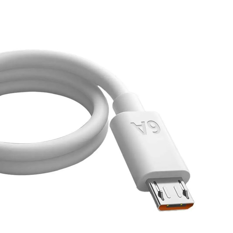 کابل تبدیل USB به MicroUSB Fast Charge مدل 6A طول 1 متر