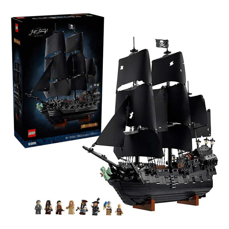 لگو 2862 تکه سری Icons مدل Captain Jack Sparrow's Pirate Ship کد 10365