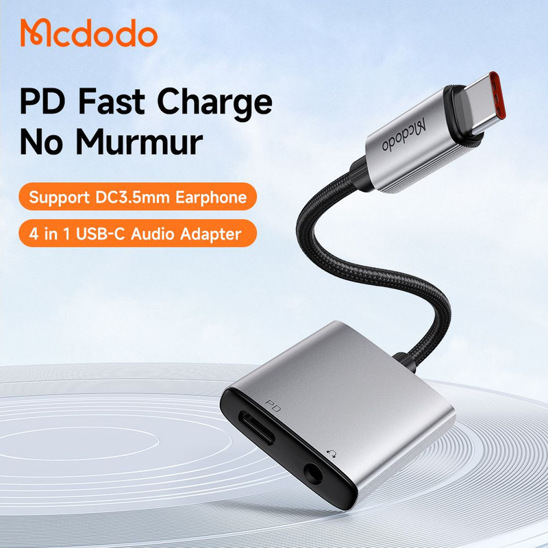 مبدل USB-C به USB-CAUX مک دودو مدل CA-505