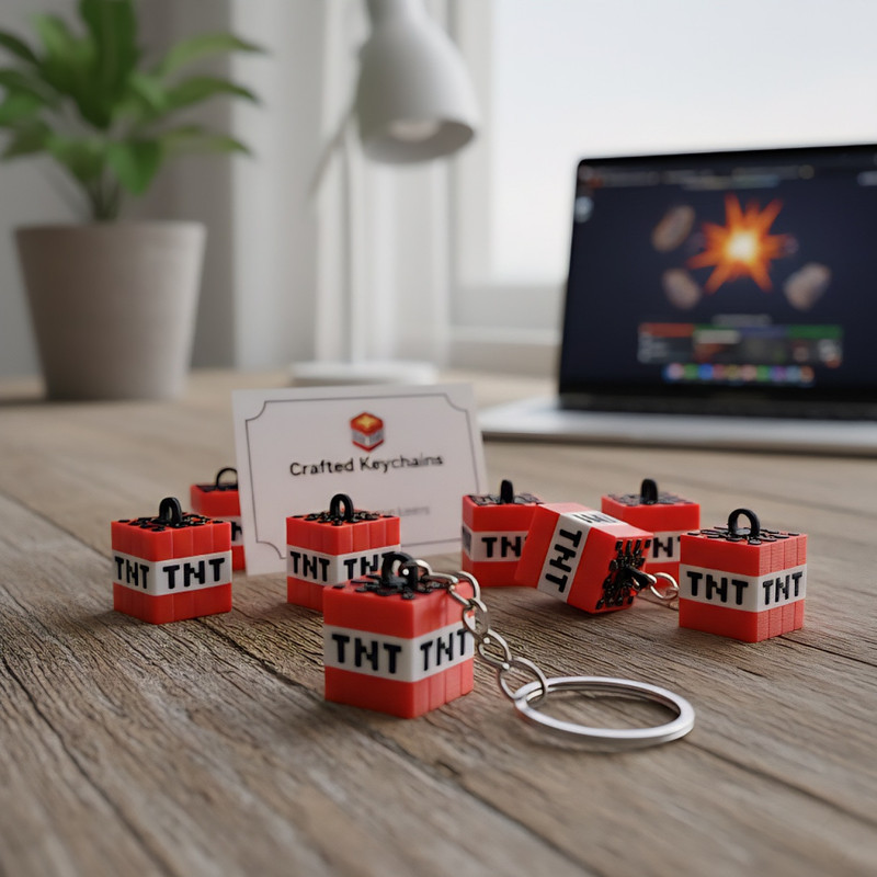 جاکلیدی مدل بازی ماینکرفت کد TNT
