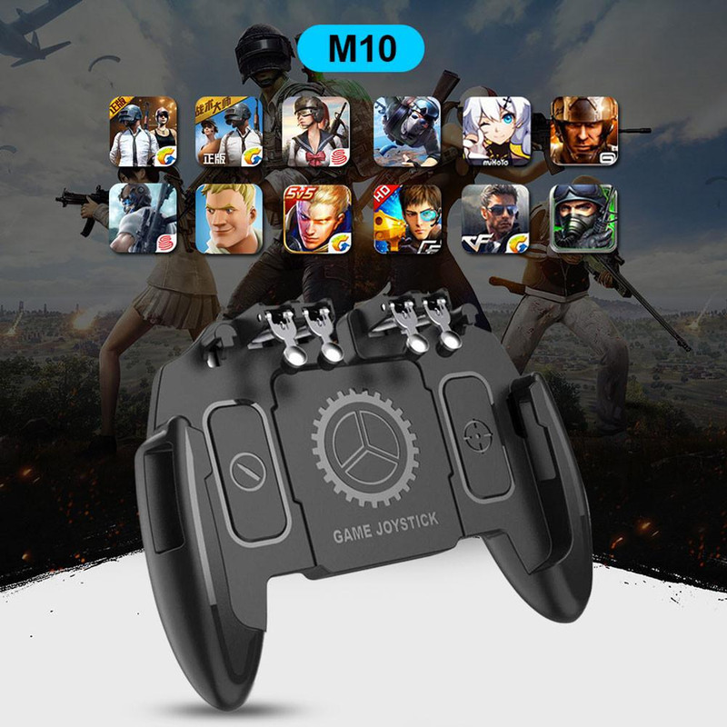دسته بازی pubg مدل M10 مناسب برای گوشی موبایل