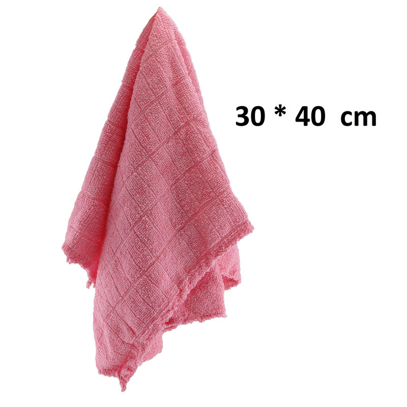 دستمال نظافت خانه و آشپزخانه میکروفایبر وایت هوم مدل micro4-40 بسته 4 عددی