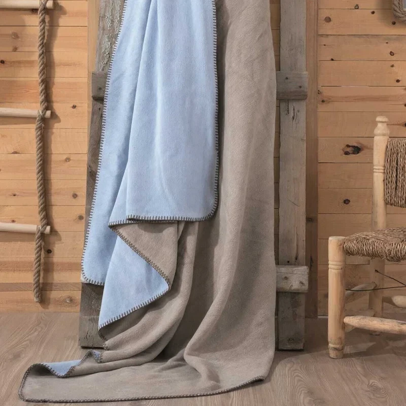 پتو کاتن باکس مدل Vizon-Mavi سایز 220×200 سانتی متر