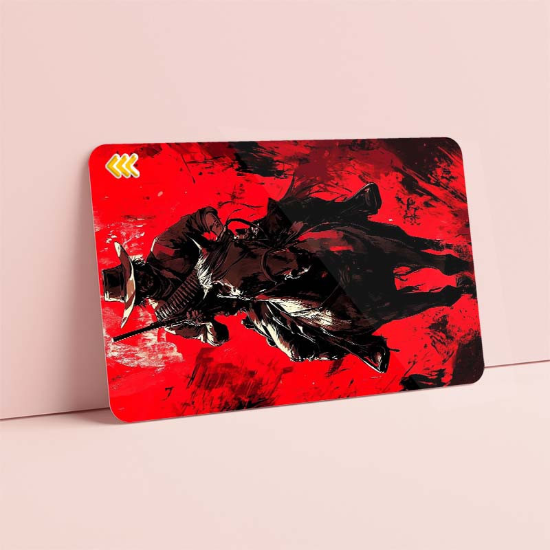 استيکر کارت کارنيکا طرح رد دد Red Dead Redemption کد 52115 مجموعه 6 عددی