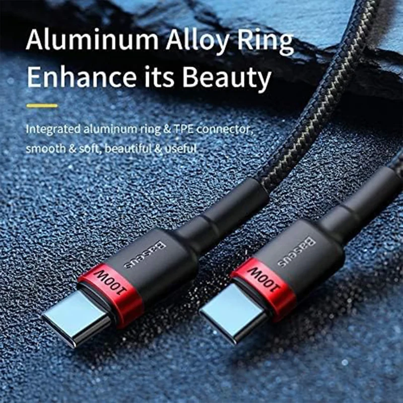 کابل تبدیل USB-C بیسوس مدل B-2pcs طول 2 متر