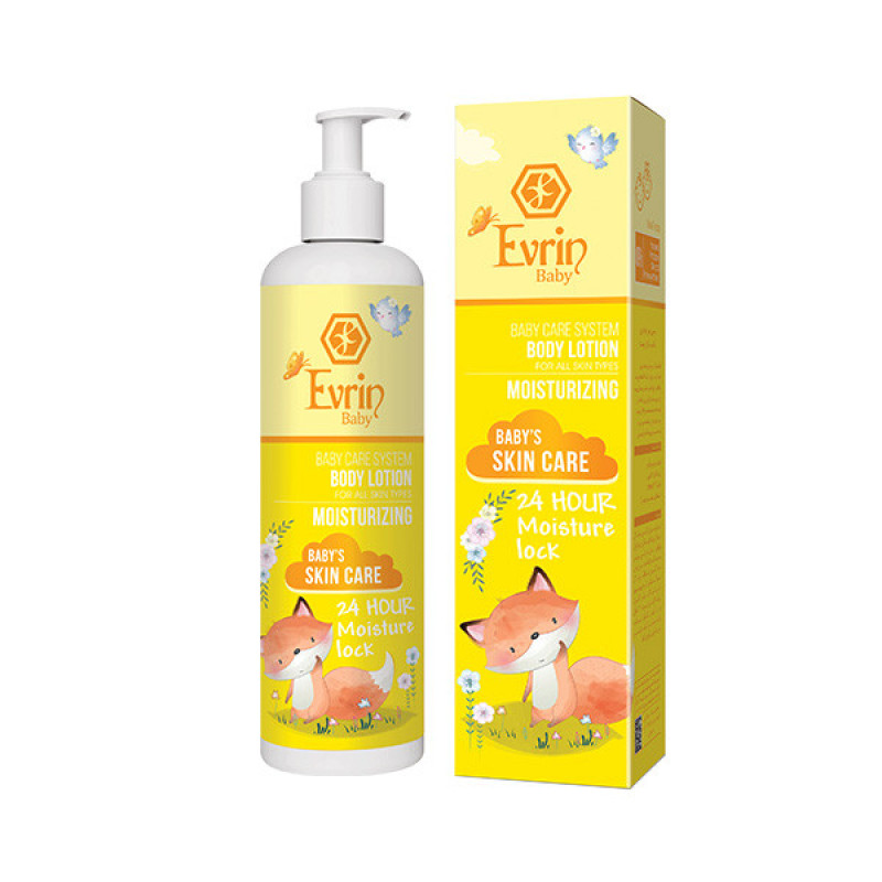 لوسیون بدن بچه اورین مدل SKIN CARE حجم 300 میلی لیتر