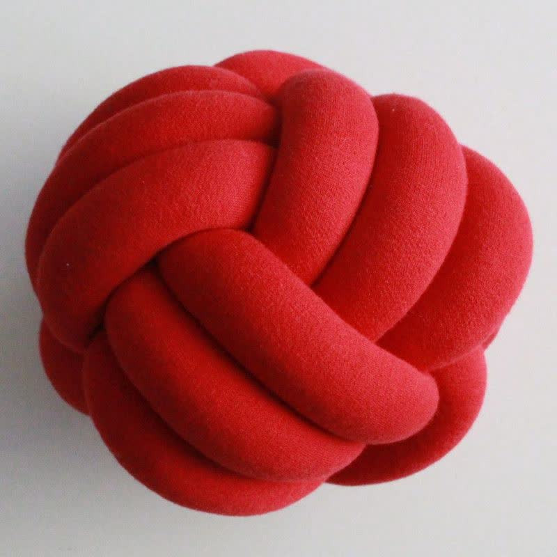 کوسن مدل گره ای توپی سایز 30*30 سانتی متر