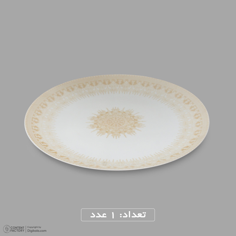 سرویس غذاخوری اوپال 26 پارچه 6 نفره دینو مدل  گرد کلاسیک ورژن 3 26007