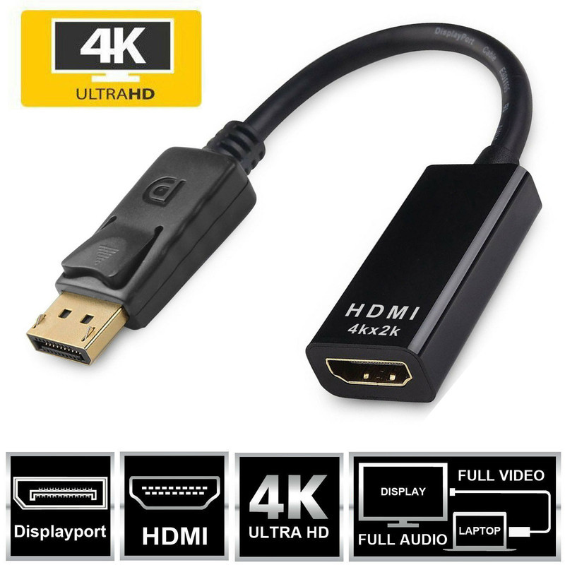 مبدل Display Port به HDMI  مدل Ultra 4K