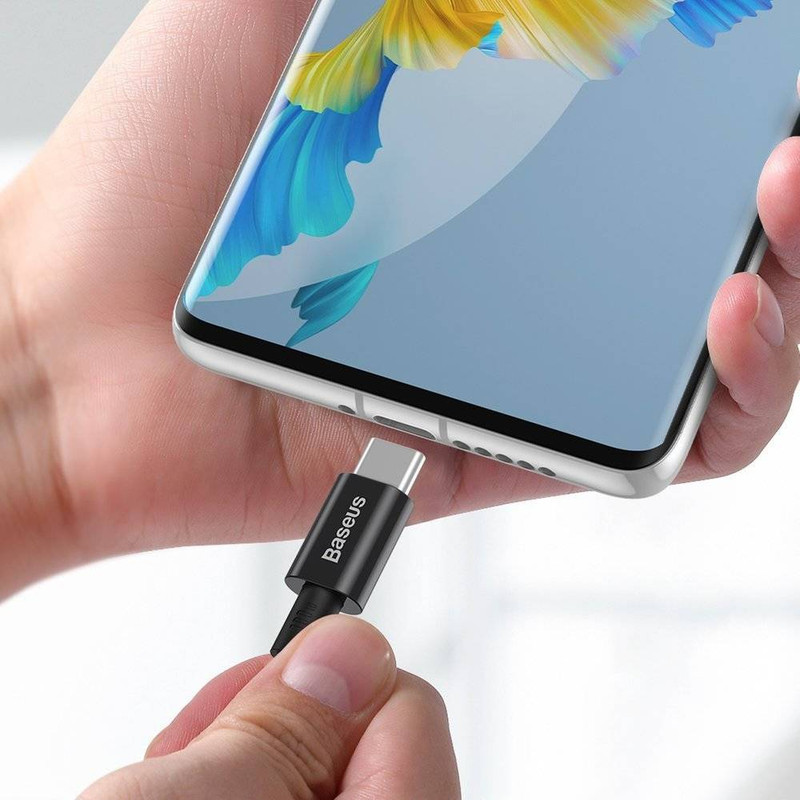 کابل USB-C به USB-C باسئوس مدل Superior-100W طول 1 متر