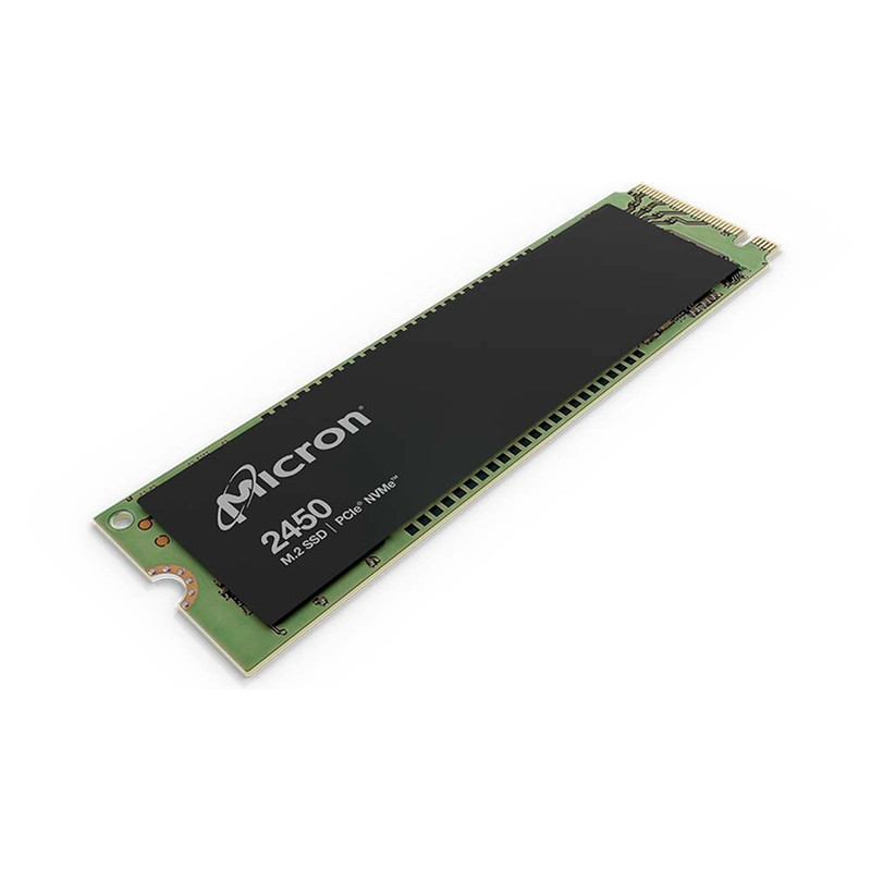 اس اس دی اینترنال میکرون مدل Micron 2450 256GB M.2 PCIe Gen4 x4 NVMe 3D-NAND ظرفیت 256 گیگابایت