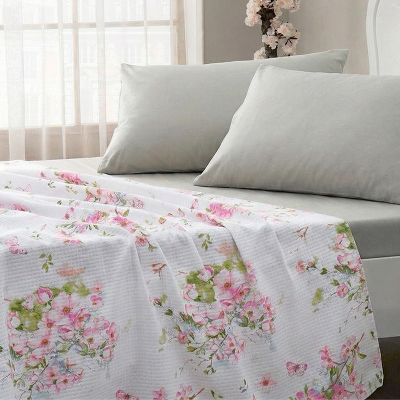روتختی یک نفره انگلیش هوم مدل Sakura Garden سایز 220x150 سانتی‌متر
