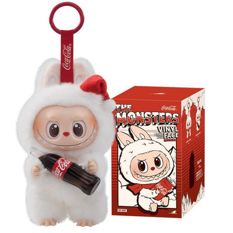 اسباب بازی شانسی پاپ مارت طرح عروسک لبوبو مدل THE MONSTER COCA COLA SERIES DM