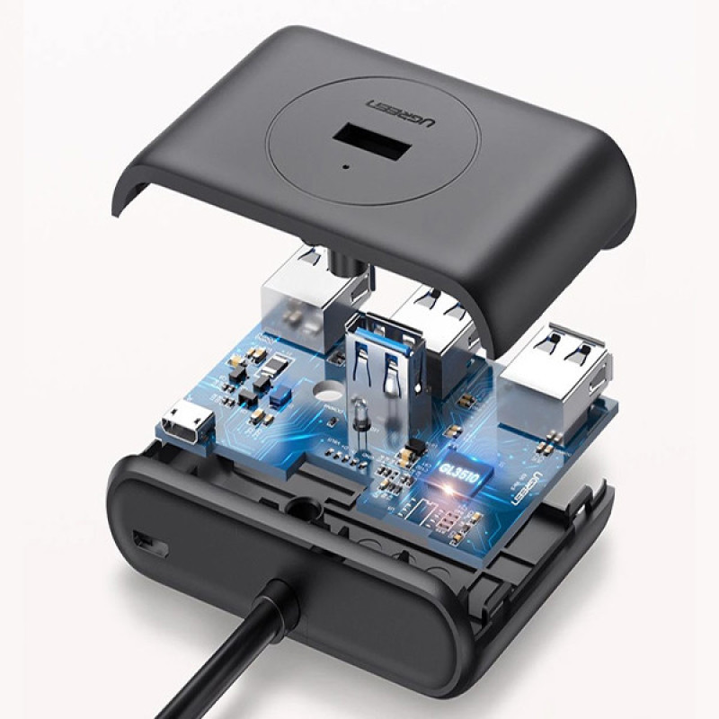 هاب USB 3.0 چهار پورت یوگرین مدل UG-20291
