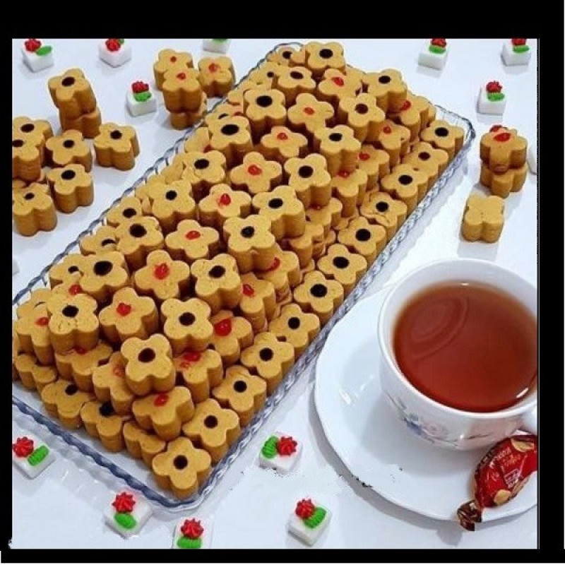 کاتر شیرینی پزی به گز مدل یلدا مجموعه 10عددی