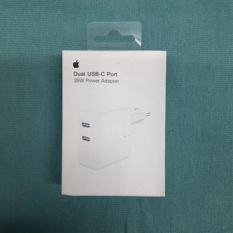 شارژر دیواری  مدل 35 وات مدل  2024 Dual USB-C iphone