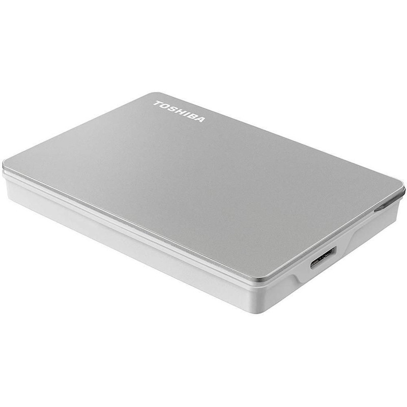 هارد اکسترنال توشیبا مدل Canvio Flex ظرفیت یک ترابایت دارای رابط USB Type-A 3.2