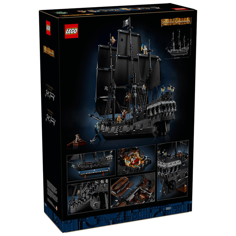 لگو 2862 تکه سری Icons مدل Captain Jack Sparrow's Pirate Ship کد 10365