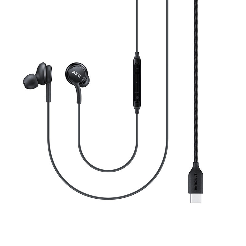 هندزفری سامسونگ مدل EO-IC100BBEGUS بدون قابلیت نویز کنسلینگ، اتصال از طریق USB Type-C، دارای میکروفون