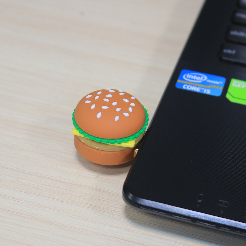 فلش مموری طرح همبرگر مدل Ul-Burger ظرفیت 128 گیگابایت