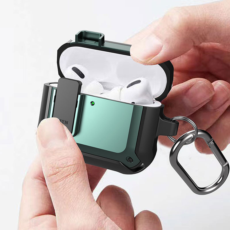 کاور مسیر مدل Eggshell OPN Lock مناسب برای کیس هدفون بی سیم اپل Airpods 4