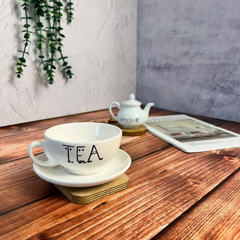 فنجان و نعلبکی مدل Tea