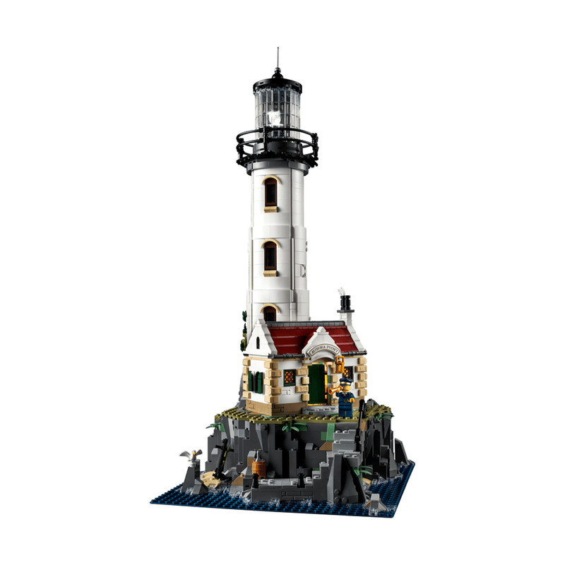 لگو 2065 تکه سری Ideas مدل Motorized Lighthouse کد 21335
