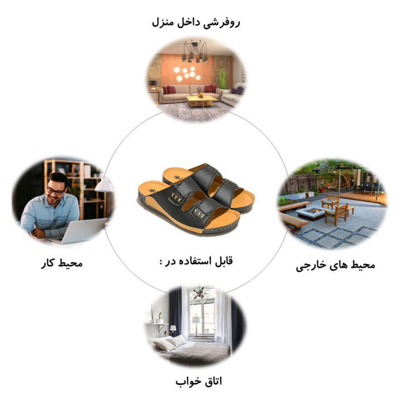 صندل مردانه مدل ta639-t695215