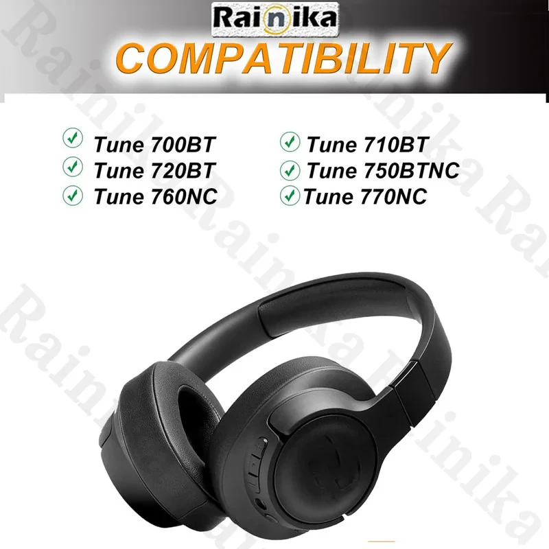 پد گوشی هدفون رینیکا مدل Tune720 مناسب برای هدفون جی بی ال JBL Tune 700 BT 710 BT 720 BT 750 (BTNC)  760 (NC)  770 (NC)