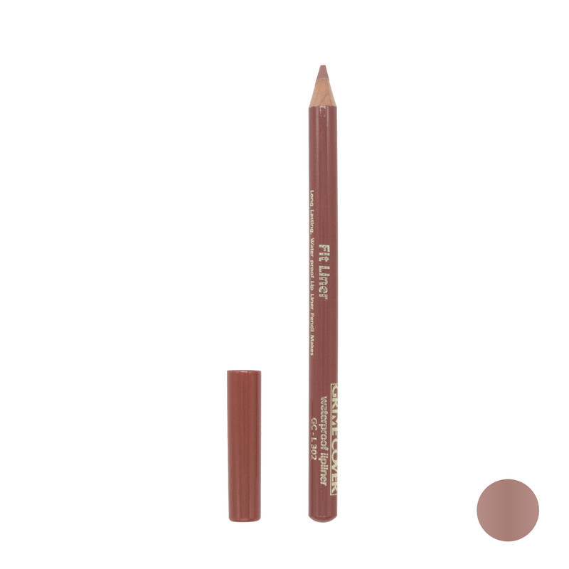 مداد لب گریم کاور مدل Fit شماره GC-L 302 رنگ قهوه ای