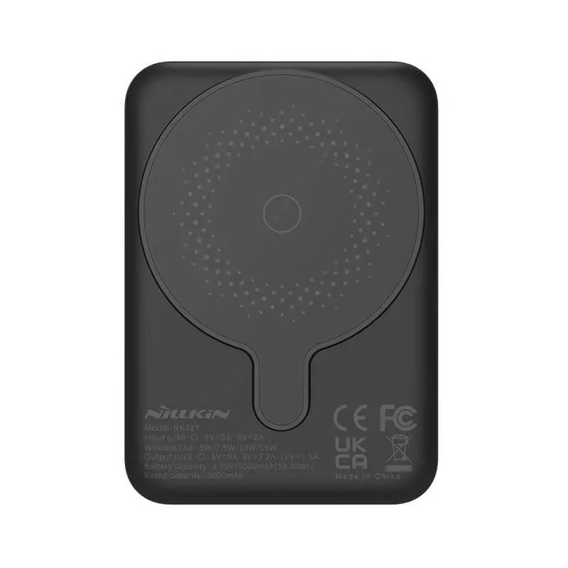پاوربانک 15 وات نیلکین مدل MagSafe PowerStone Magnetic ظرفیت 5000 میلی‌آمپرساعت