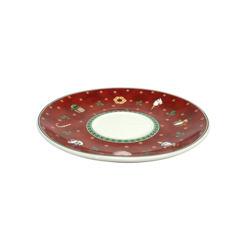 سرویس چای خوری 3 پارچه مناسب برای 1 نفر مدل کریسمس کد KIT-1186