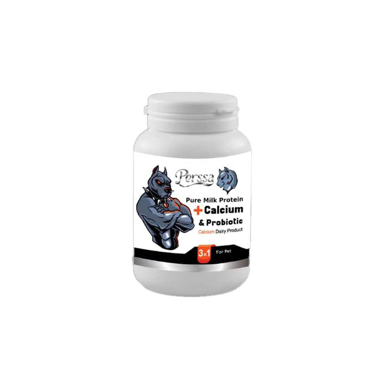 پودر مکمل کلسیم سگ پرسا مدل Probiotic وزن 200 گرم