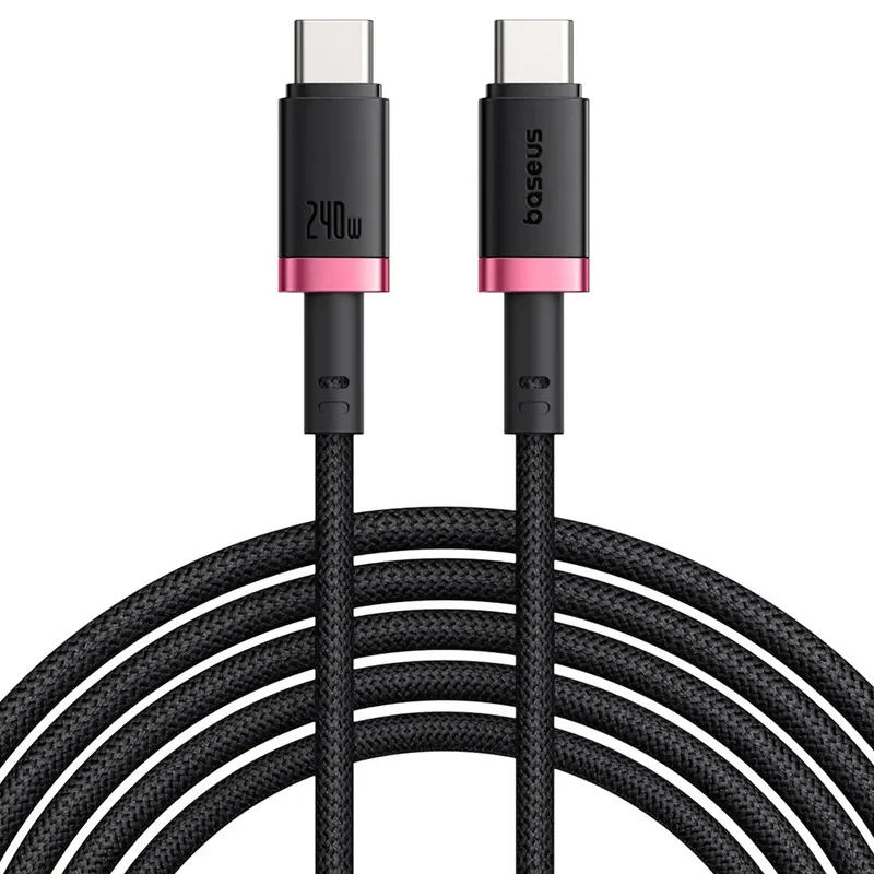 کابل تبدیل USB-C بیسوس مدل Dura Series 240W طول 1 متر