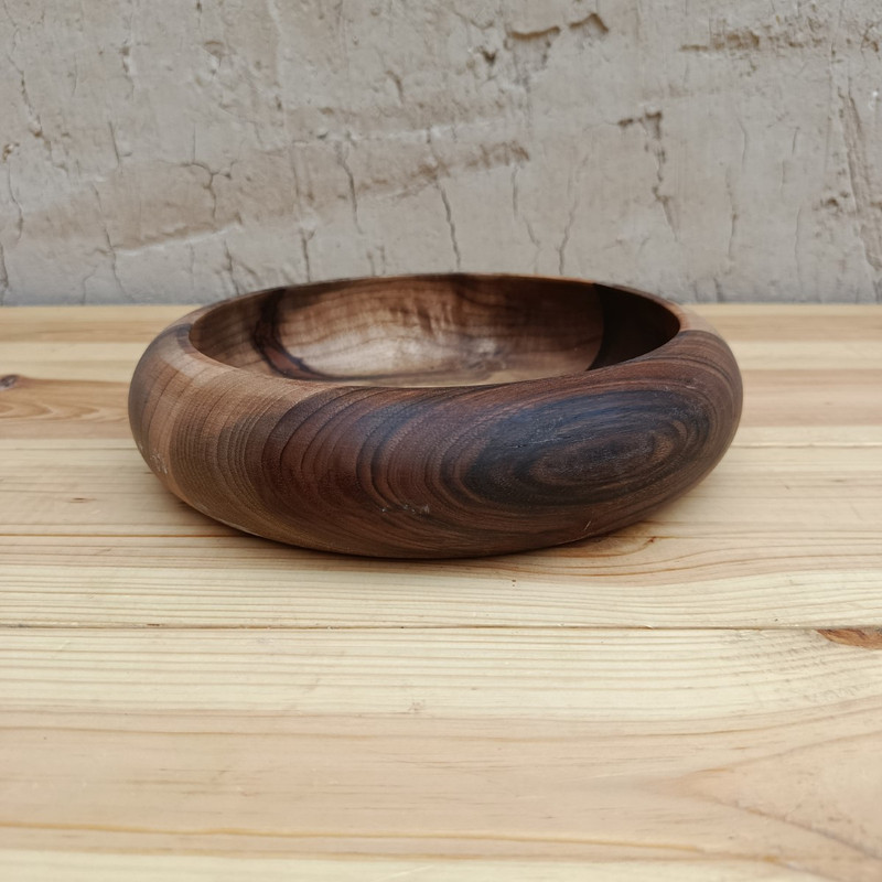 کاسه چوبی مدل d518