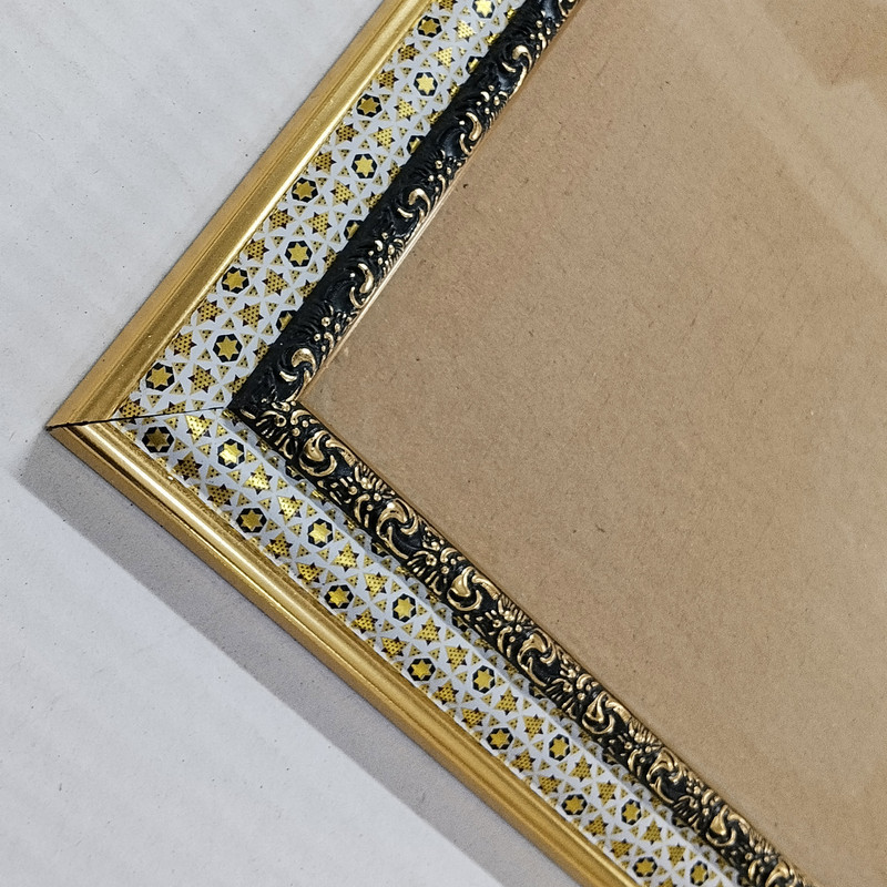 قاب عکس بکلیت مدل گلدار سایز 30×40 سانتی متر