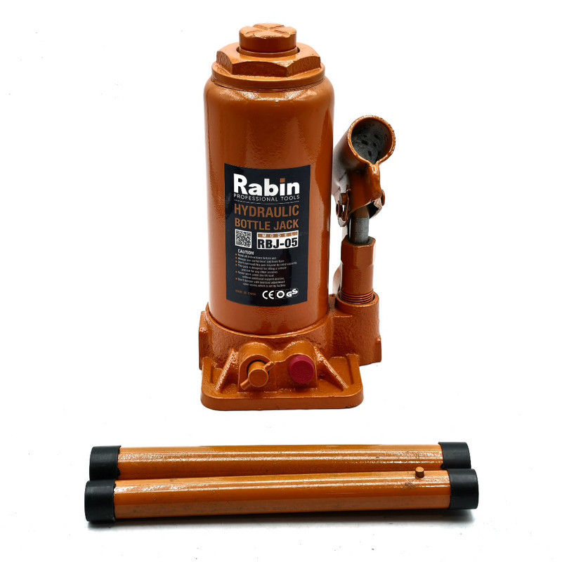 جک هیدرولیک خودرو رابین مدل RBJ-05 ظرفیت 5 تن